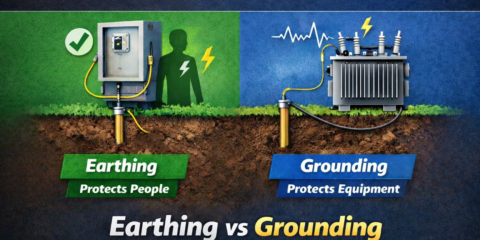 Earthing system and Grounding system