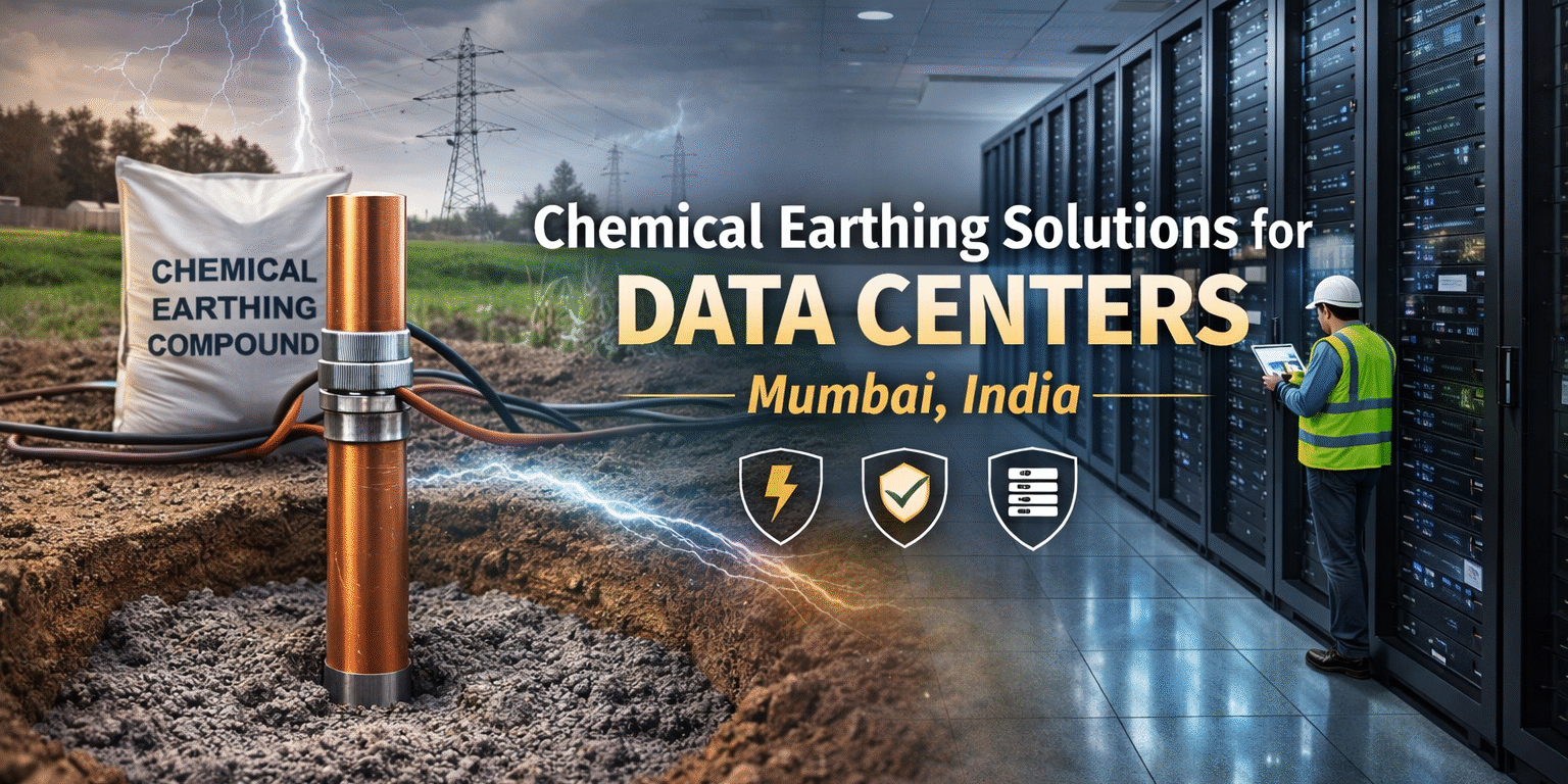 Chemical earthing solutions for data centers Earthing for data centers