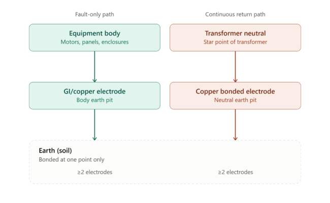 body_vs_neutral_earthing_diagram body_vs_neutral_earthing