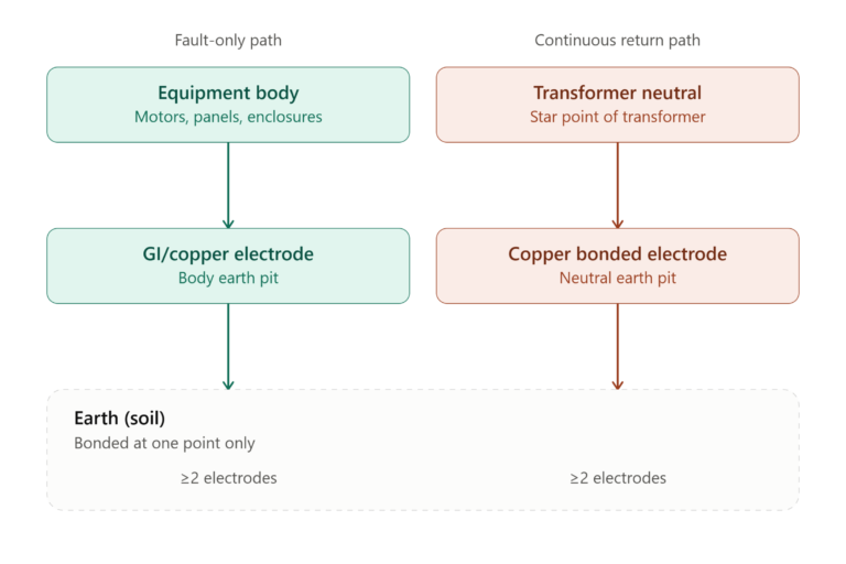 body_vs_neutral_earthing