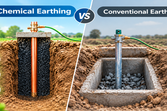Chemical Earthing vs Conventional Earthing